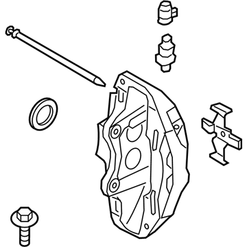 Toyota 47730-WAA02 Caliper