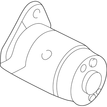 Nissan 2330M-9Z400RW Motor Assembly-Starter REMAN