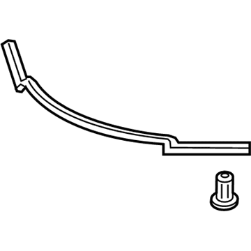 Acura 74146-TX4-A00 Rubber, Hood Seal