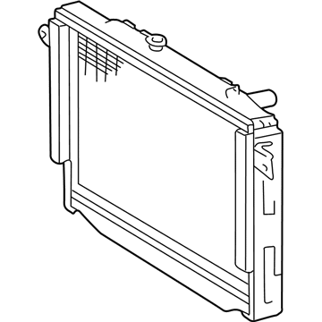 Lexus 16400-50290 Radiator Assembly