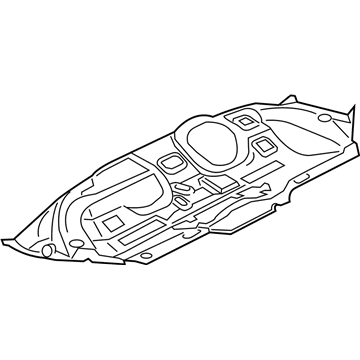 Mopar 4560187AG Pan-Center Floor