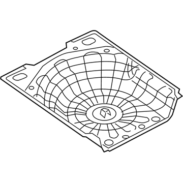 Mopar 68164837AA Pan-Rear Floor