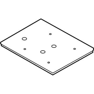 Nissan 24428-1FC0A Tray-Battery