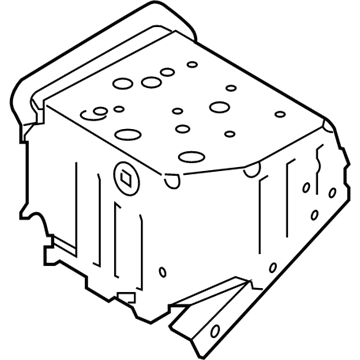 Nissan F4861-EZ1MA Bracket Assy-Battery Mounting, Lower