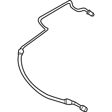 BMW 37-13-6-764-611 Pressure Line, Motor
