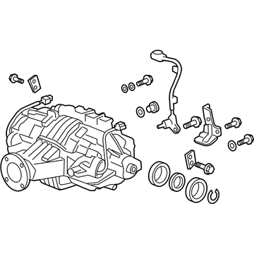 Acura 41200-RWG-080 Carrier Assembly, Rear Differential