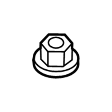 BMW 07-14-9-166-256 Self-Locking Hex Nut