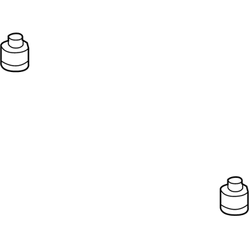 Hyundai 62415-4D000 BUSHING-Member Support, Front