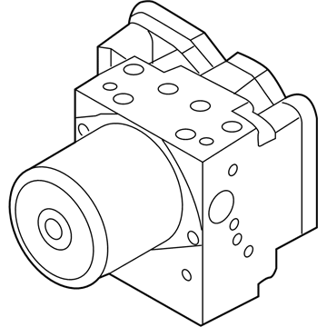 Hyundai 58920-2M550 Brake Hydraulic Unit Assembly