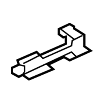 Honda 70265-SVA-A01 Slider, L. Drain Channel