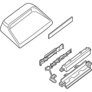 Nissan 26590-9N02A Lamp Assembly-Stop, High Mounting