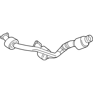 GM 84362282 Converter & Pipe