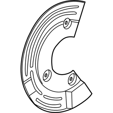 Ford CB5Z-2C028-A Splash Shield