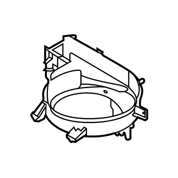 Hyundai 97112-K2000 CASE-BLOWER, LWR