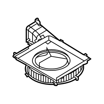 Hyundai 97111-K2000 CASE-BLOWER, UPR