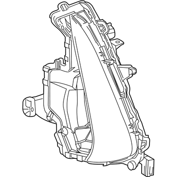 Toyota 81510-47120 Fog Lamp Assembly