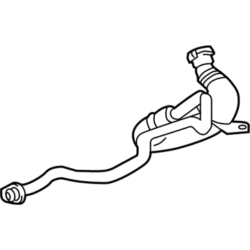 BMW 17-22-8-635-599 Transmission Oil Cooler Line, Flow