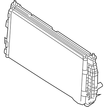 Mopar 5014113AA Auxiliary Transmission Oil Cooler Kit