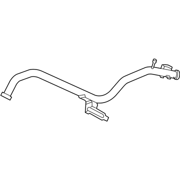 Honda 19510-PRB-A00 Pipe, Heater