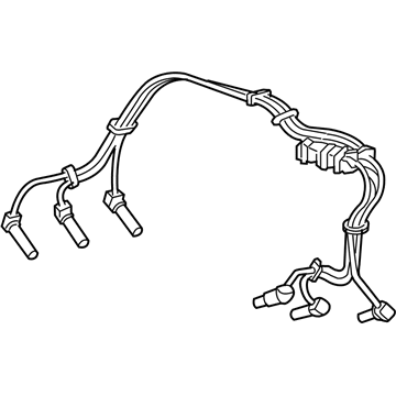 Ford 3C5Z-9D930-AA Plug Wire Set