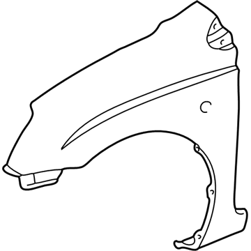 Toyota 53812-47030 Fender