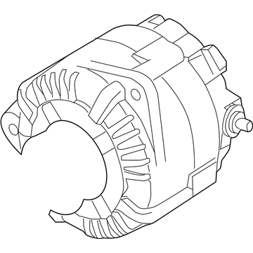 Nissan 2310M-3JA1ARW Alternator Assy Reman