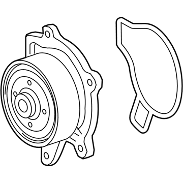 Lexus 16100-39595 Engine Water Pump Assembly