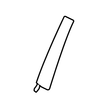 Ford M1PZ-7820555-AB MOULDING - DOOR OUTSIDE