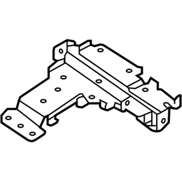 Nissan 96991-EZ00A Bracket-Console Box, Rear