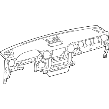 Toyota 55301-0C050-C0 Instrument Panel
