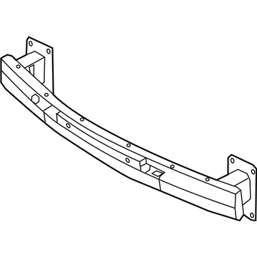 Hyundai 86530-4R050 Rail Assembly-Front Bumper