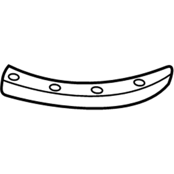 Hyundai 86555-4R000 Bracket-Front Bumper Side Support, LH