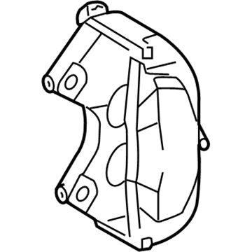 Lexus 47750-30600 Disc Brake Cylinder Assembly, Left