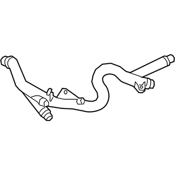 BMW 11-53-7-802-632 Pipe, Heater Return-Hose Connection