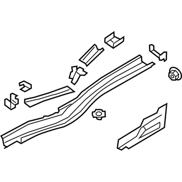 Ford HG9Z-5410125-B Rail Assembly