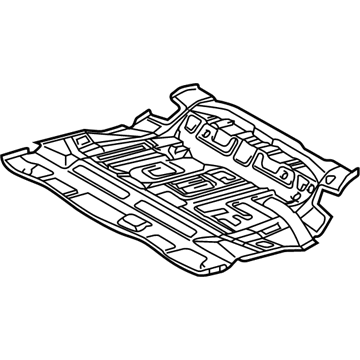 Toyota 58211-48910 Center Floor Pan