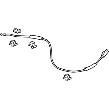 Acura 74131-TJB-A01 Wire Assembly, Front Hood