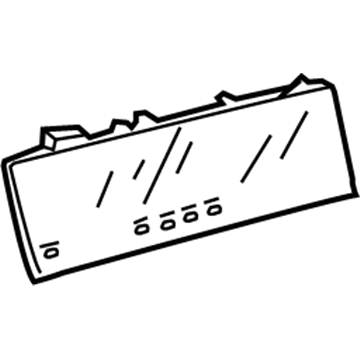 Toyota 83253-07031 Glass