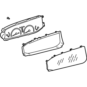 Toyota 83800-07020 Gauge Cluster