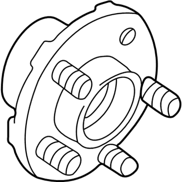 Ford 1F1Z-1104-DA Hub Assembly