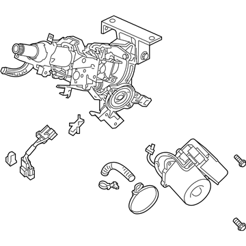 Honda 53282-T6Z-A00 Column, Steering