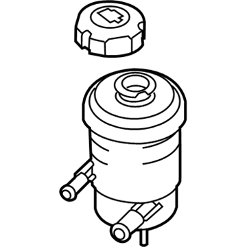 Kia 571502P000DS Reservoir Assembly-Power