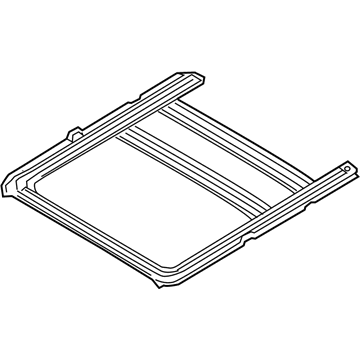 Hyundai 81620-3J000 Frame Assembly-SUNROOF