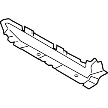 BMW 41-00-8-493-863 CROSS BRACE, HEEL PLATE, LEF