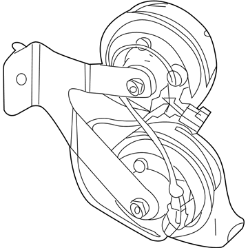 Ford 7E5Z-13832-A Horn