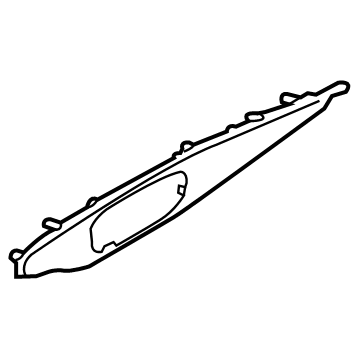 Infiniti 809C0-4GA0A Finisher Assy-Inside Handle, RH