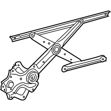 Lexus 69801-78010 Regulator Sub-Assembly