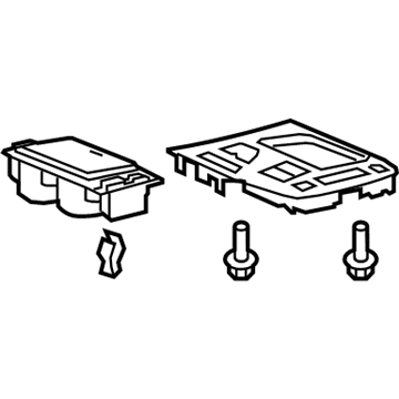 Lexus 58805-50070-B0 Panel Sub-Assy, Console, Upper Rear