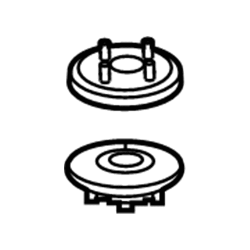 Acura 50712-S3V-A01 Rubber A, Rear Differential Insulator