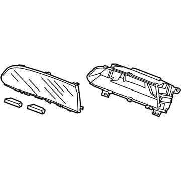 Honda 78100-TR0-A13 Meter Assembly, Combination